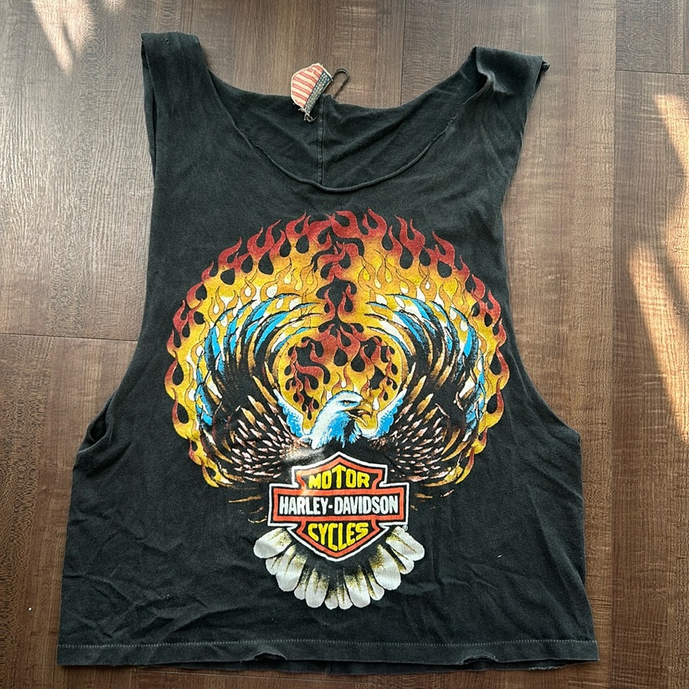 MadeWorn Harley Davidson Vintage inspired tank